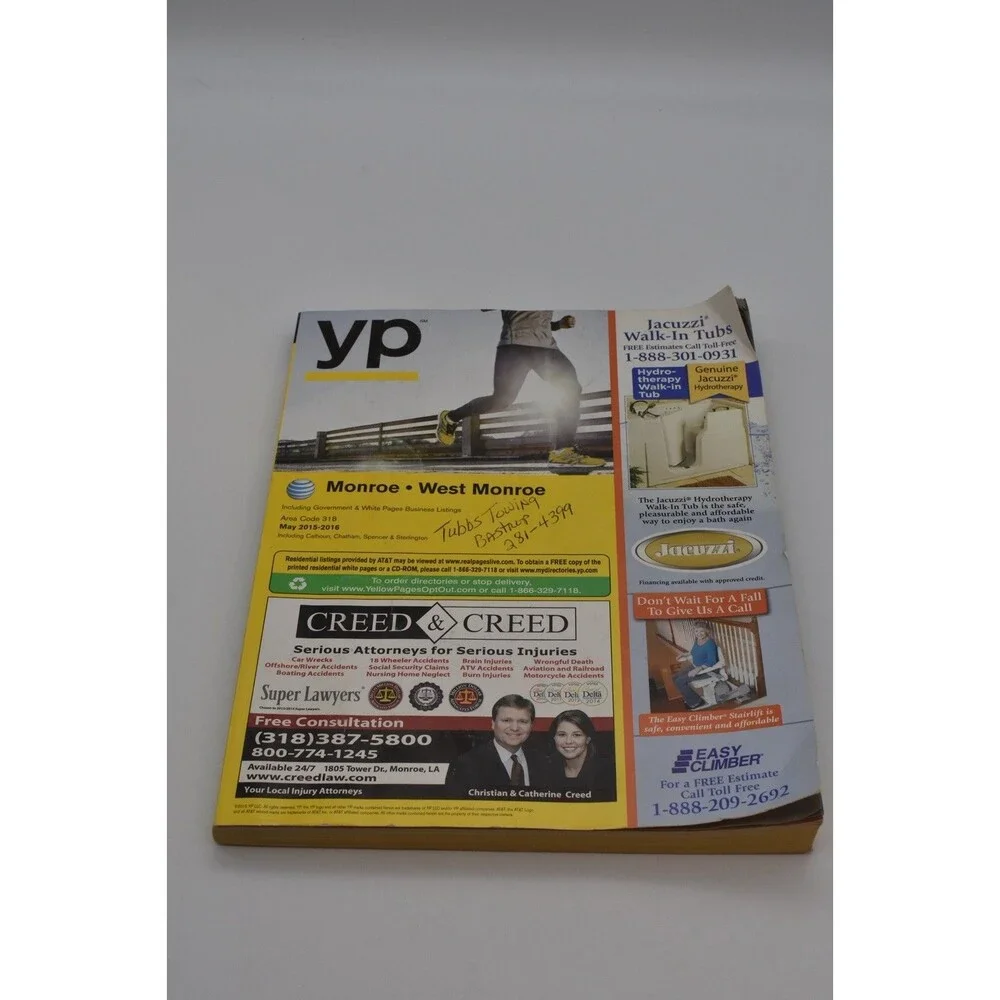 Yellow Pages Monroe/West Monroe 2015-2016